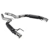 Image of Flowmaster Outlaw Series Axle-Back Exhaust For 15-23 Ford Mustang 2.3L / 3.7L