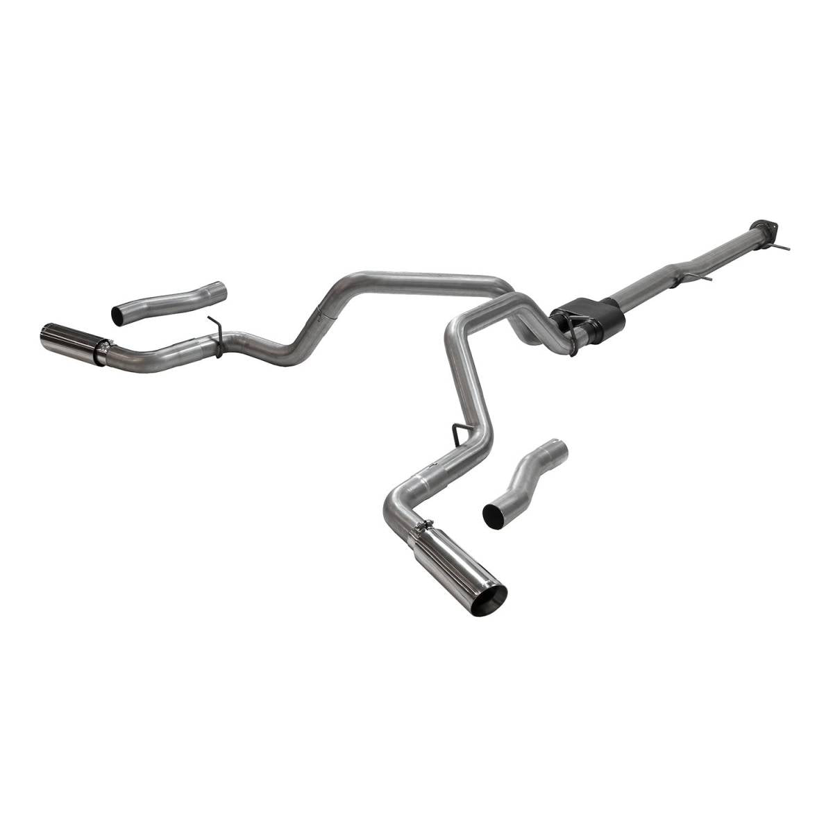 Image of Flowmaster Outlaw Series Cat-Back Exhaust System For 20-23 GM 2500HD/3500HD Gas