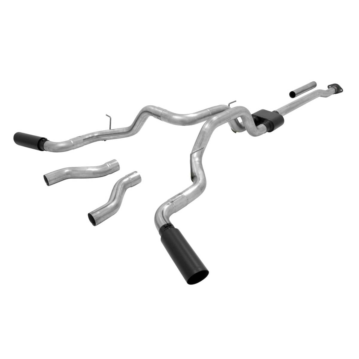 Image of Flowmaster Outlaw Series Cat-Back Exhaust For 09-14 Ford F-150 4.6L/5.0L/5.4L