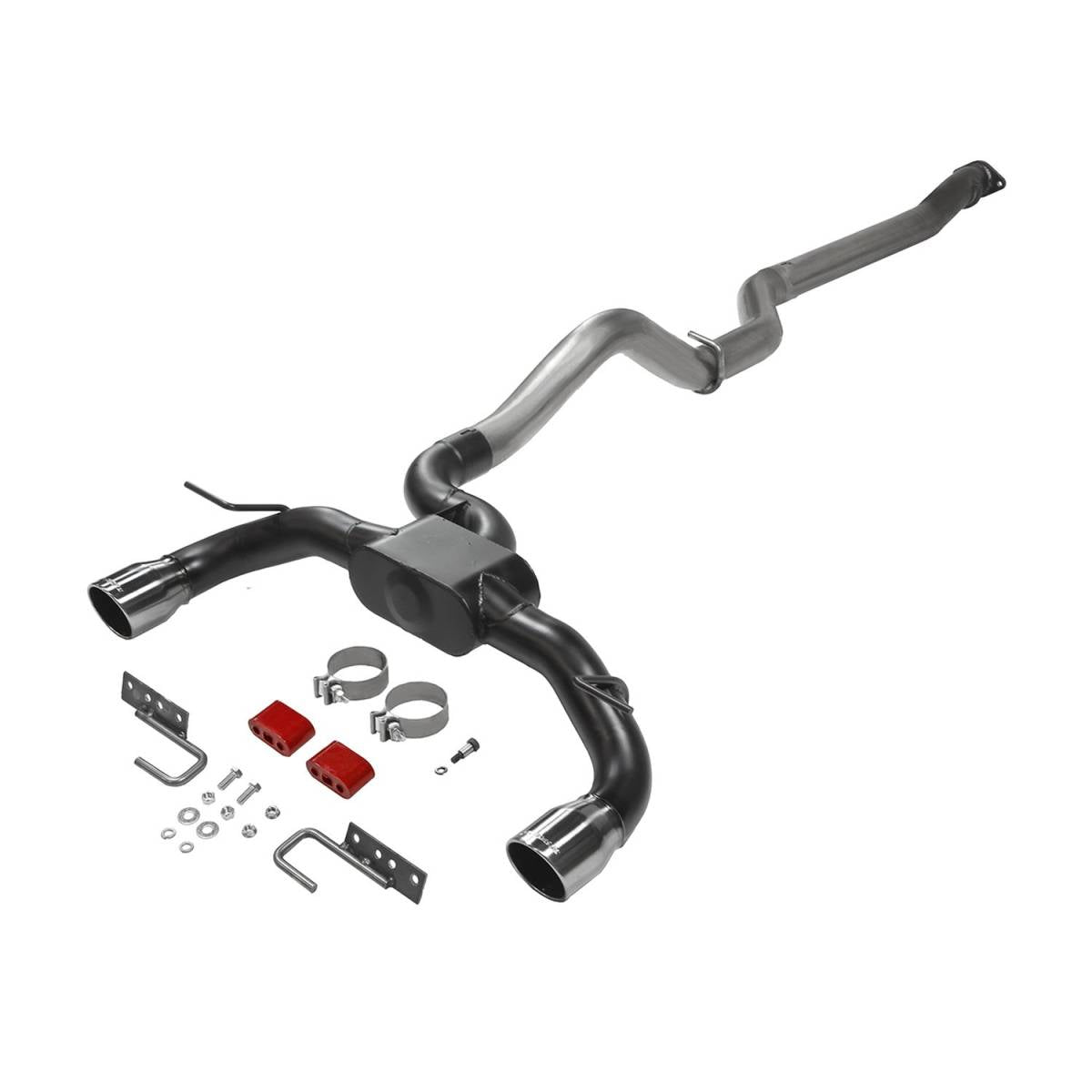 Image of Flowmaster Outlaw Series Cat-Back Exhaust System For 21-23 Ford Bronco 2.3L/2.7L