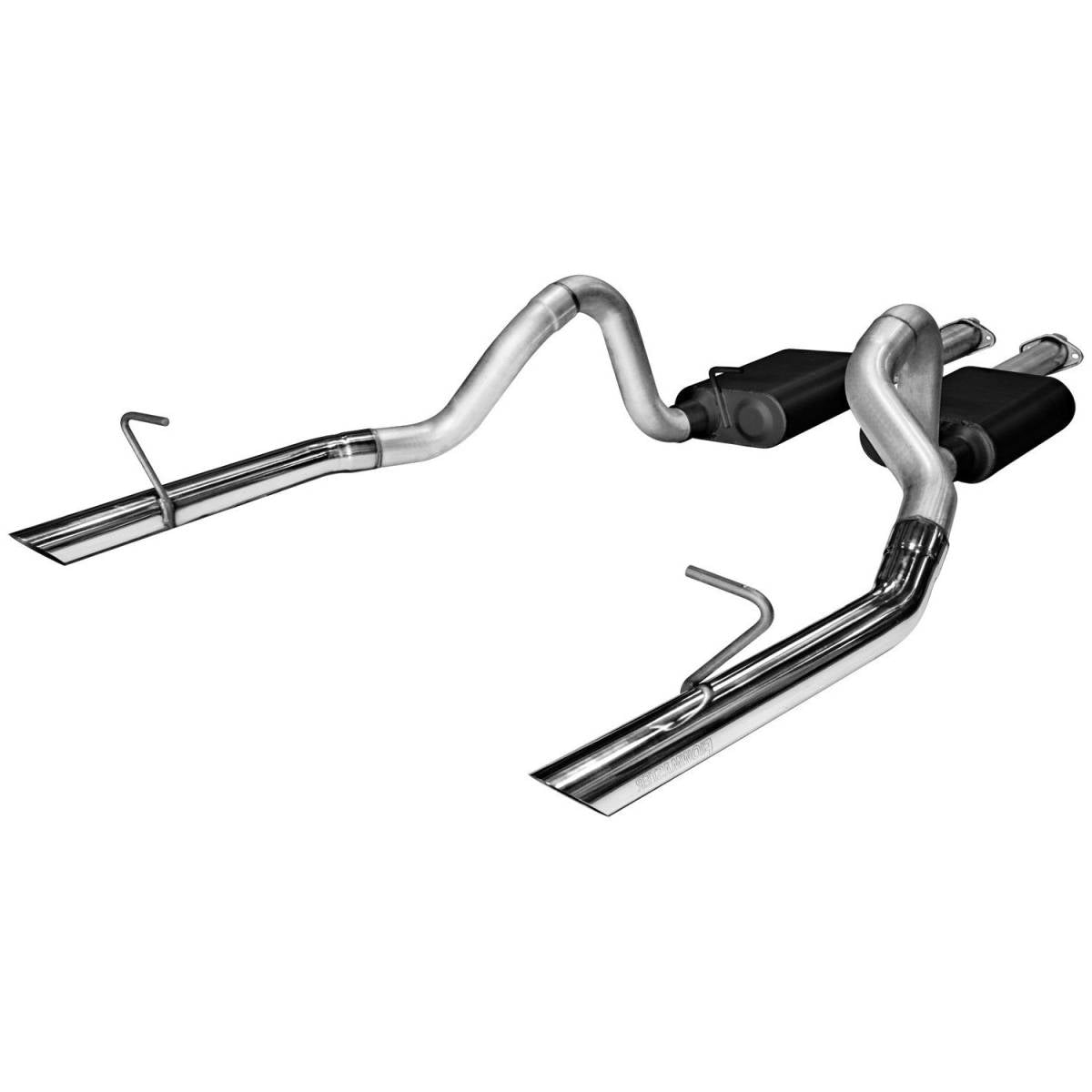 Image of Flowmaster American Thunder Cat-back Exhaust For 86-93 Ford Mustang LX/GT 5.0L