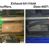 Image of Flowmaster American Thunder Cat-Back Exhaust For 01-07 GM 2500/3500 HD 6.0L/8.1L