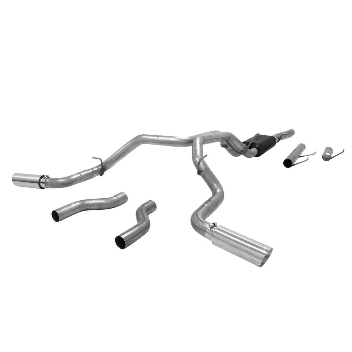 Image of Flowmaster American Thunder Cat-Back Exhaust System For 14-23 RAM 2500 6.4L