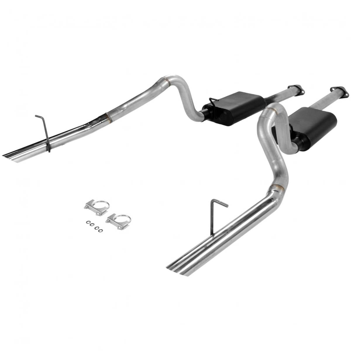 Image of Flowmaster American Thunder Cat-Back Exhaust For 94-97 Ford Mustang GT/Cobra