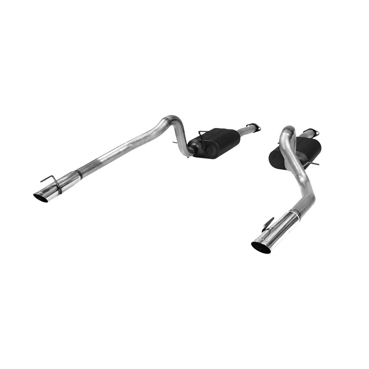 Image of Flowmaster American Thunder Cat-Back Exhaust For 1999-2004 Ford Mustang 4.6L