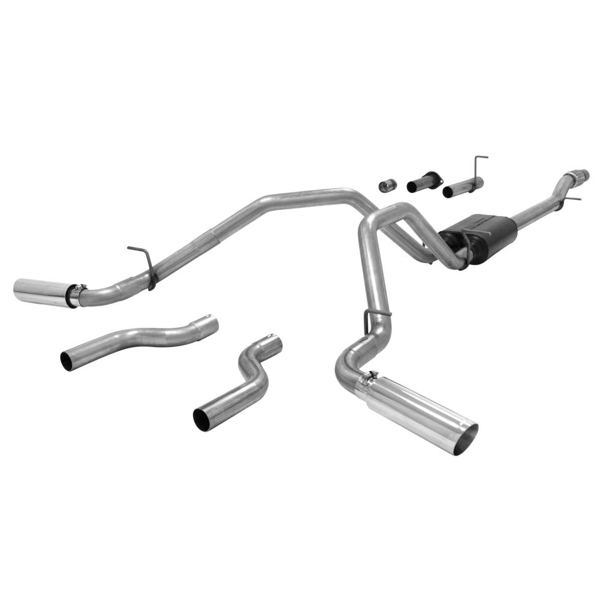 Image of Flowmaster American Thunder Cat-Back Exhaust System For 07-13 GM 1500 4.8L/5.3L