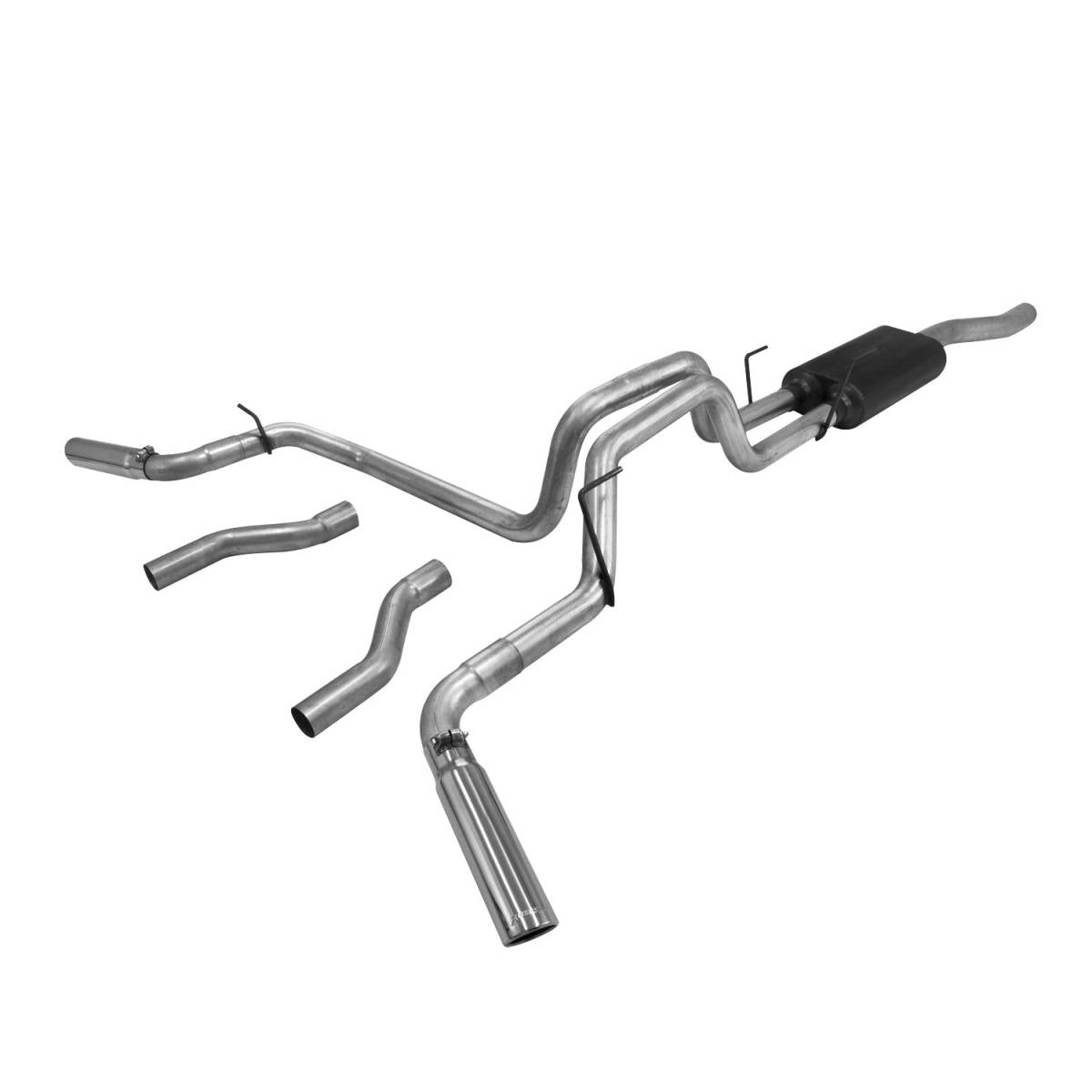Image of Flowmaster American Thunder Cat-Back Exhaust For 03-12 Dodge Ram 2500/3500 5.7L