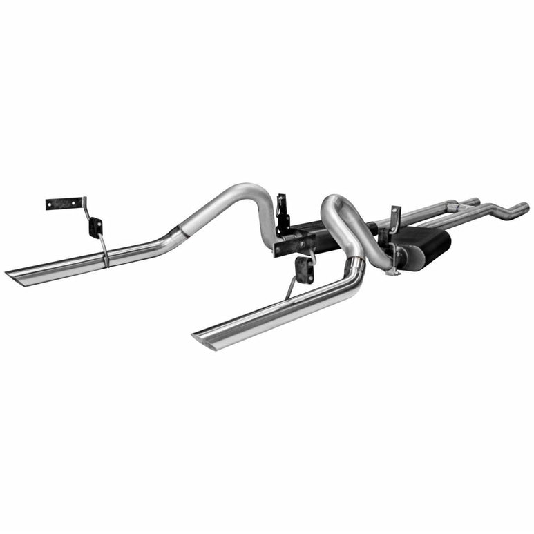 Image of Flowmaster American Thunder Crossmember-Back Exhaust For 64-66 Ford Mustang V8