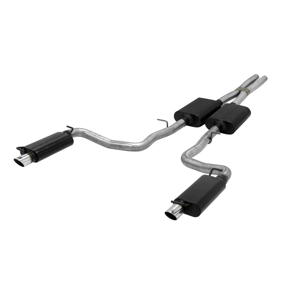Image of Flowmaster American Thunder Cat-Back Exhaust For 15-23 Dodge Challenger SXT 3.6L