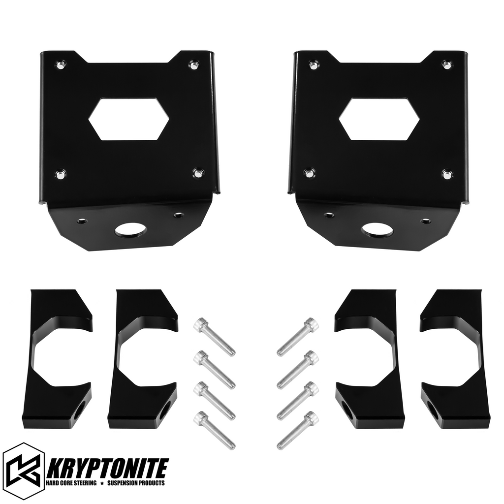 Image of Kryptonite 50MM Front Shock Reservoir Mount Kit For 01-10 Chevy/GMC 2500/3500