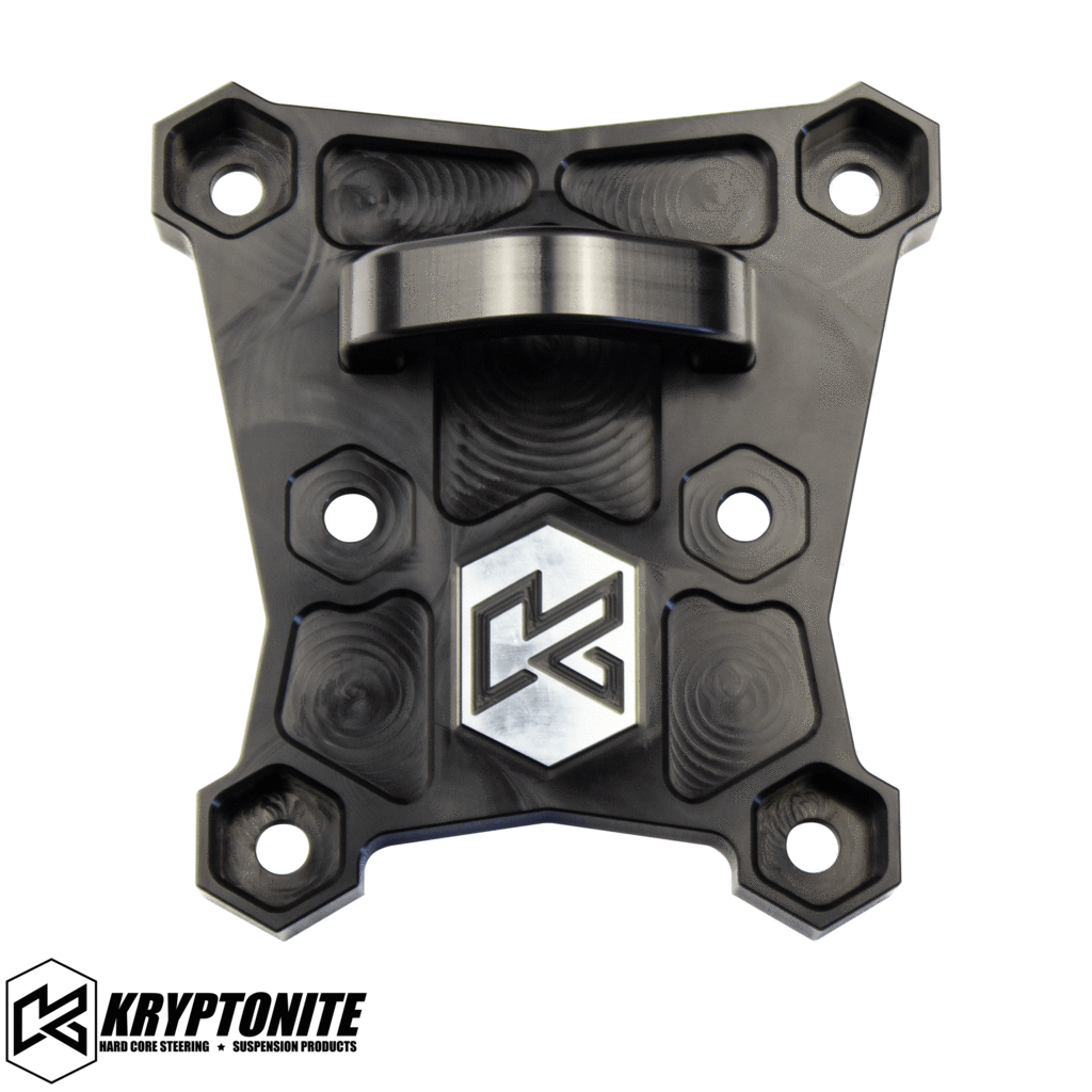 Image of Kryptonite Death Grip Rear Radius Plate w/ Tow Hook For 17-23 Can-Am Maverick X3