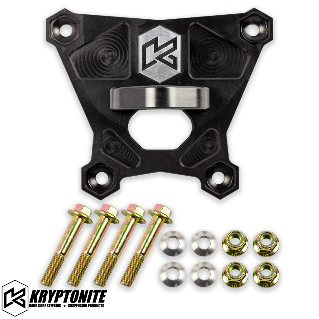 Image of Kryptonite Death Grip Rear Radius Plate w/ Tow Hook 18-21 Polaris RZR XP Turbo S