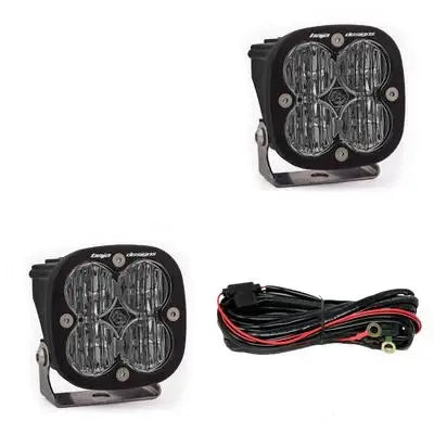 Image of Baja Designs 257805 Squadron SAE LED Wide Cornering Light Pods - Universal Fit