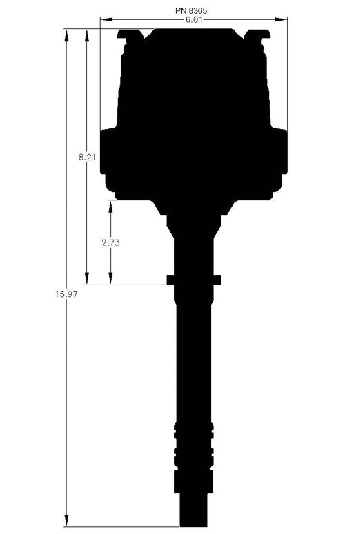 Image of Street Fire 8362 Chevy HEI Distributor For 1975-1986 Chevrolet/ GMC 4.3L-7.4L V8