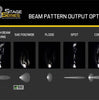 Image of Diode Dynamics DD7237 Yellow Lens For SS3 Pods (One) - 4000K Emitters
