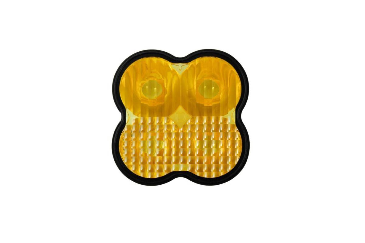 Image of Diode Dynamics DD6717 PC Combo Yellow Lens for SS3 Pods - 4000K Emitters (one)