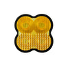 Image of Diode Dynamics DD6717 PC Combo Yellow Lens for SS3 Pods - 4000K Emitters (one)