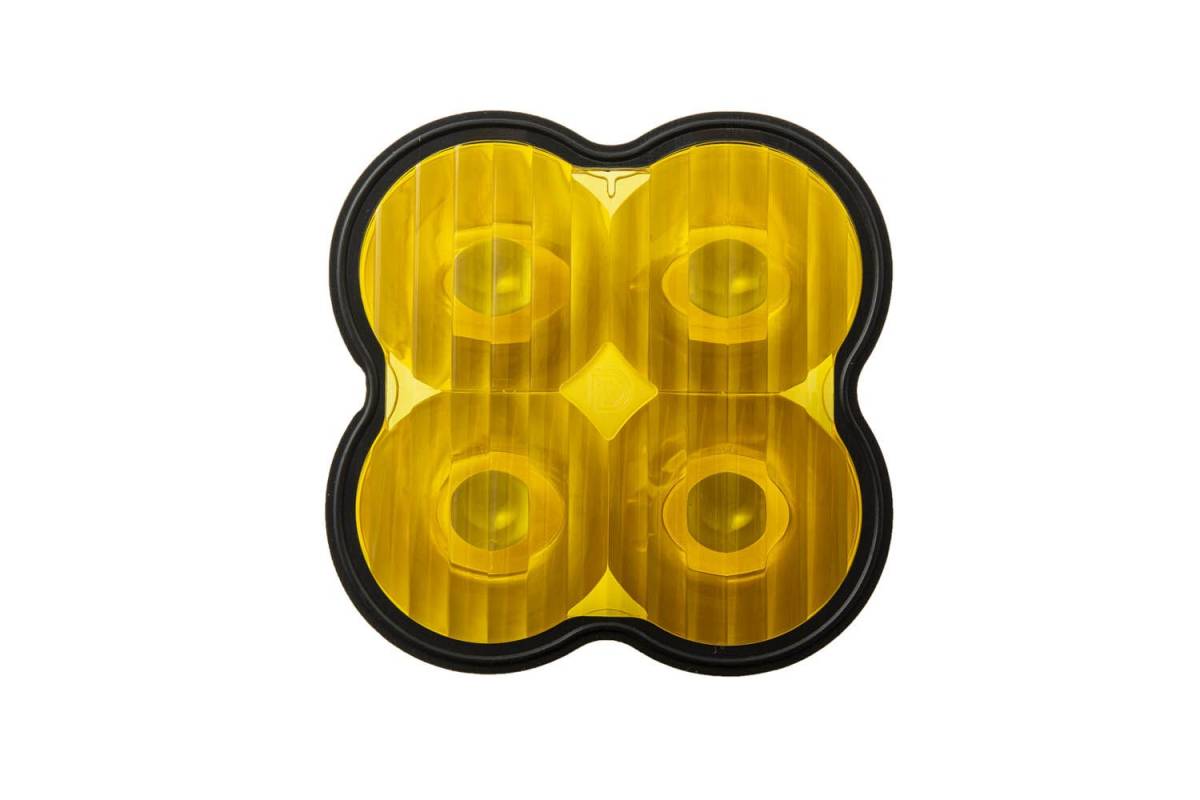 Image of Diode Dynamics DD6352 PC Driving Yellow Lens for SS3 Pods - 4000K Emitters (one)