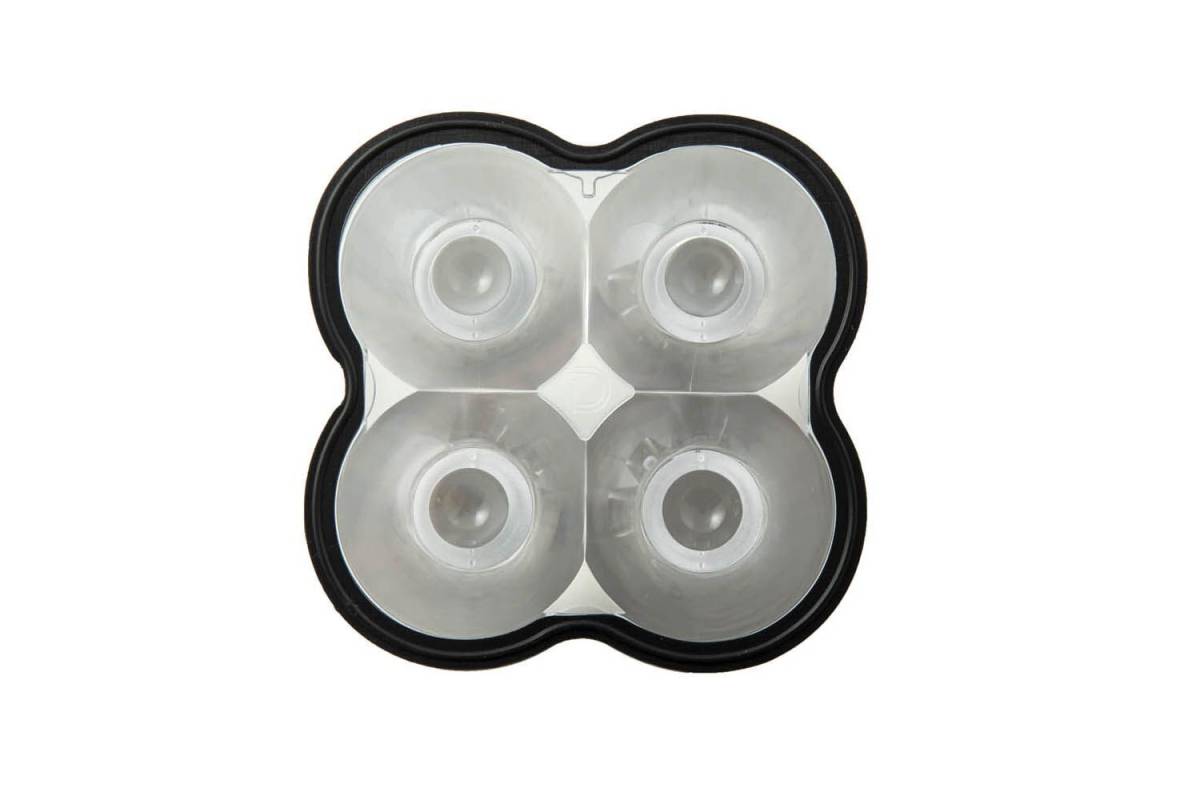 Image of Diode Dynamics DD6351 PC Spot Clear Lens for SS3 Pods 6000K White Emitters (one)