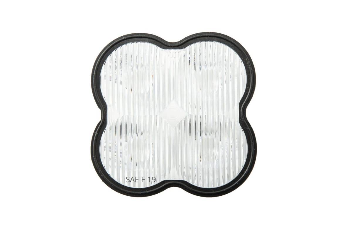 Image of Diode Dynamics DD6350 PC Fog Clear Lens for SS3 Pods 6000K White Emitters (One)