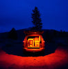 Image of Baja Designs 447055 Red LED Rock Light- 400 Lumens Forward Projecting Universal
