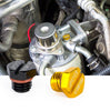 Image of PPE 513081100 Air Bleeder Screw- Black For 2001-2016 GMC/ Chevrolet 6.6L Duramax