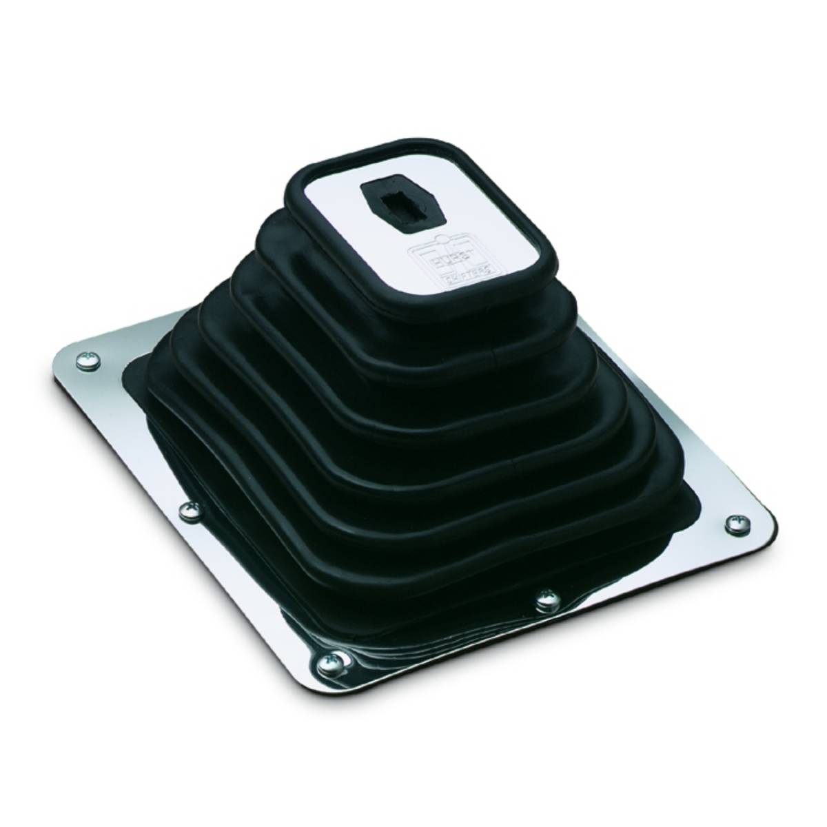 Image of HURST 1147494 Shifter Boot, Super Boot And Plate - 7.75"x 8.75" - 6 Pleats