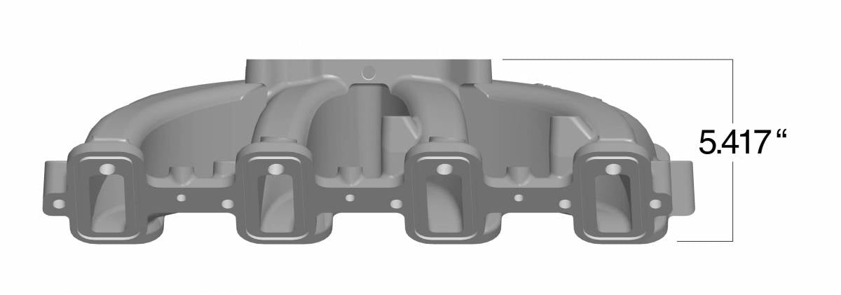 Image of Holley 300-136 Single Plane EFI LS Intake Manifold Rectangular Port - GM LS3/L92
