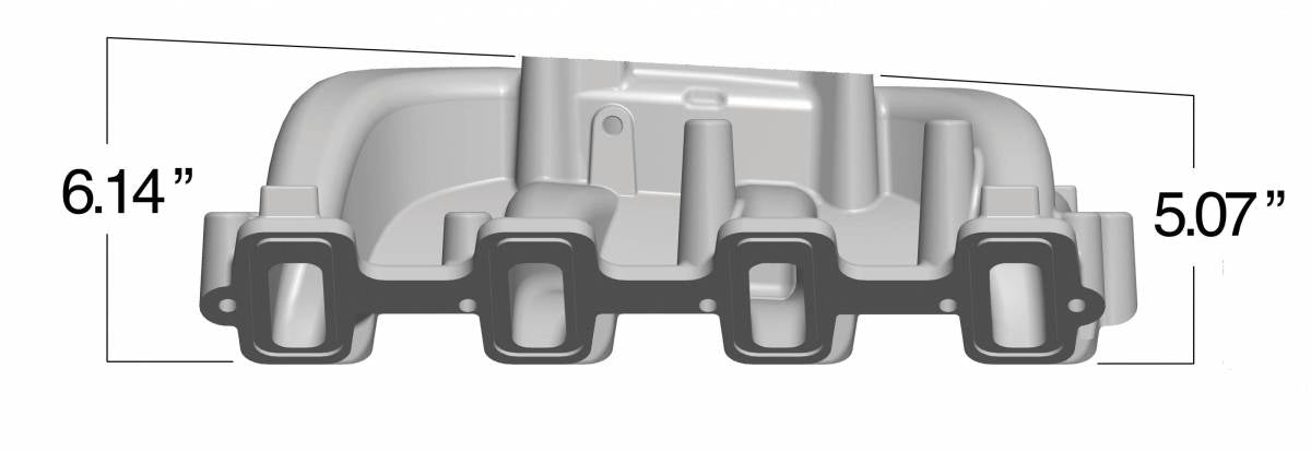 Image of Holley 300-129 Dual Plane Carbureted Intake Rectangular Port Cylinder-GM LS3/L92
