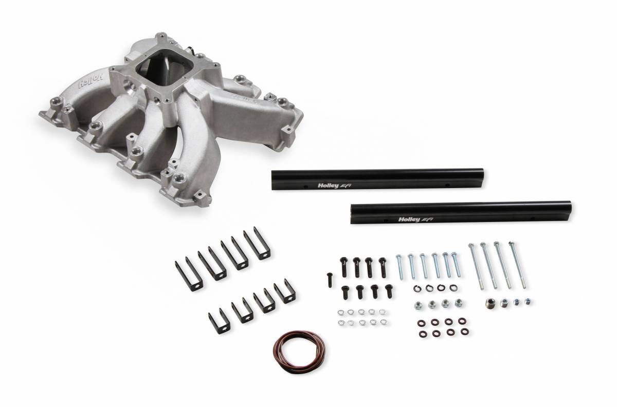 Image of Holley 300-290 Single Plane EFI Split-Design Race Intake Manifold- GM LS3/L92