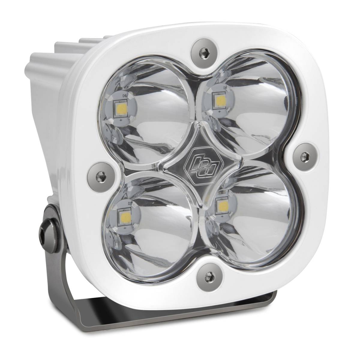 Image of Baja Designs 550001WT Squadron Sport White LED Auxiliary Light Pod - Spot, Clear