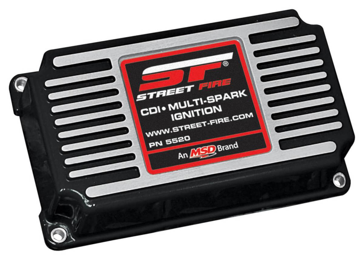 Image of MSD 5520 Street Fire Ignition Control Box For 4, 6, And 8 Cylinder Engines