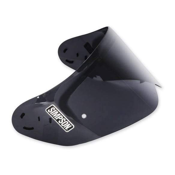 Image of Simpson Motorcycle Helmet Replacement Shields - Dark Smoke - Ghost, Speed Bandit