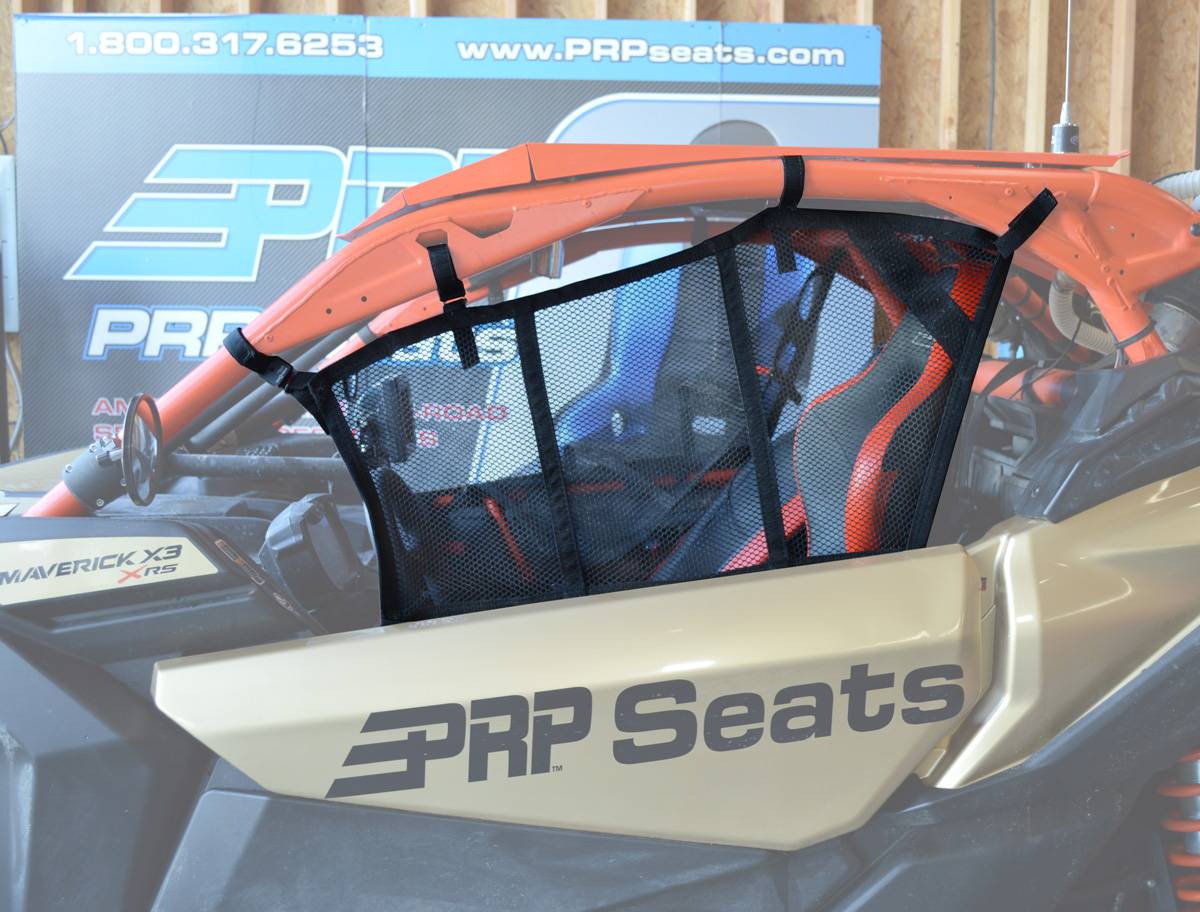 Utv Custom Window Nets Racing PRP Window Nets By Nylon Mesh And Webbing - UTV Protection For CAN-AM ...