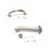Image of Rudy's HD Driver Side Up Pipe W/Turbo Pipe 11-14 GM 2500/3500 6.6L LML Diesel