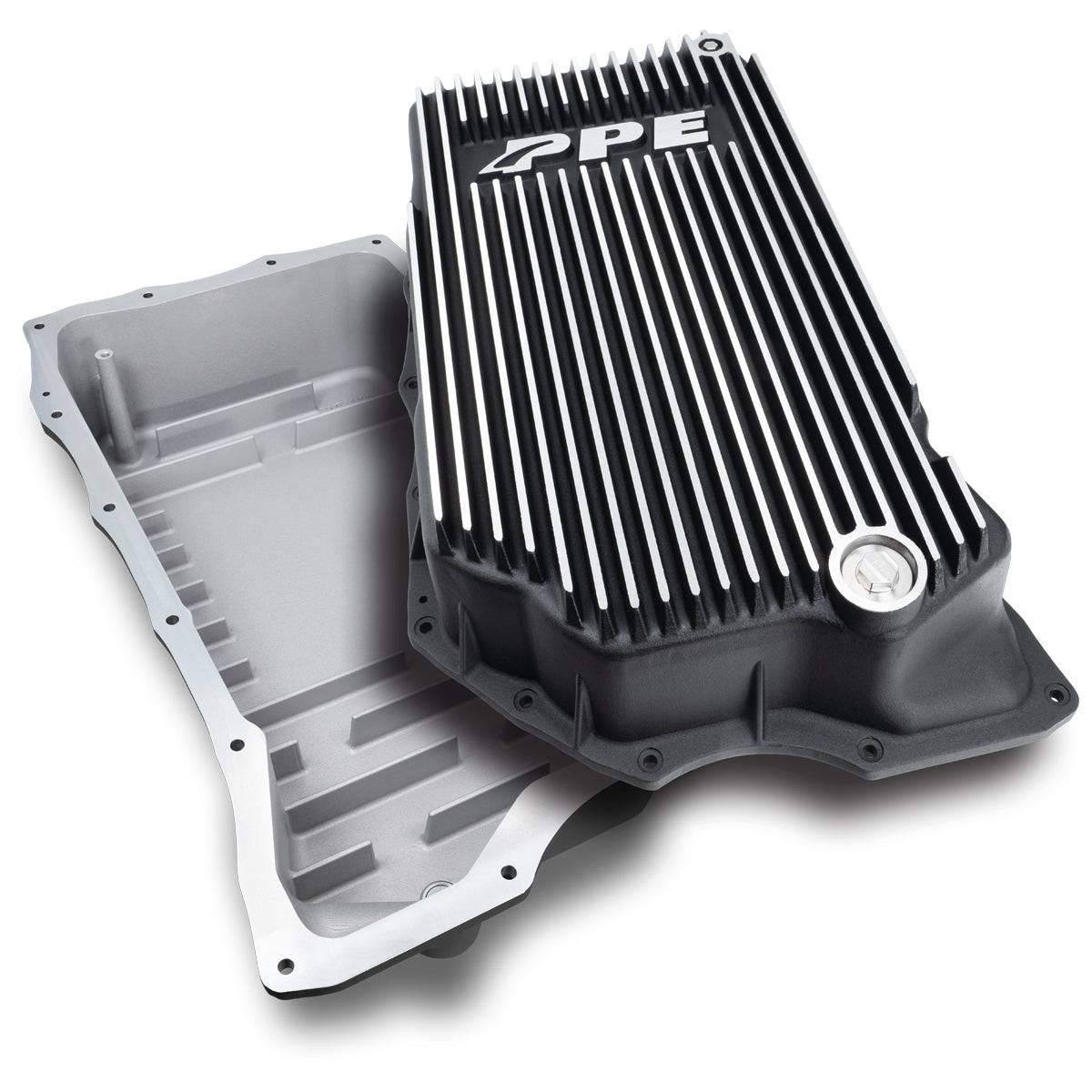 Image of PPE Heavy Duty Cast Deep Transmission Pan For 20-23 GMC Sierra 2500HD/3500HD 6.6