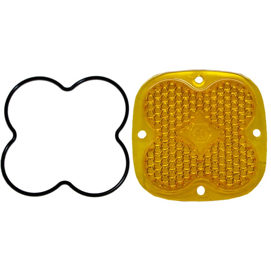 Image of Baja Designs Squadron Light Pod Lens Kit - Universal - Work/Scene- Amber- O-Ring