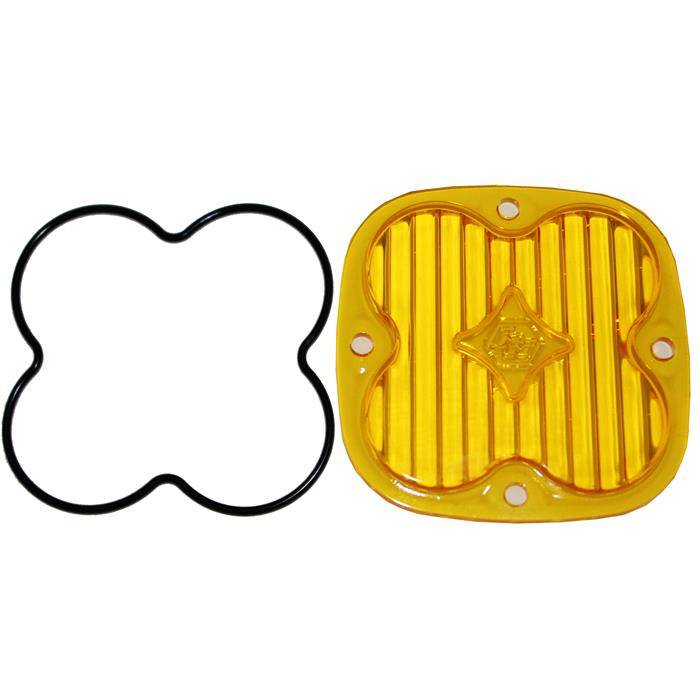 Image of Baja Designs Squadron Light Pod Lens Kit-Universal- Wide Cornering-Amber- O-Ring