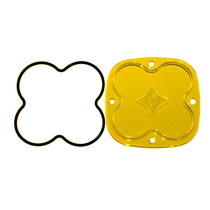 Image of Baja Designs Squadron Light Pod Lens Kit - Universal - Spot - Amber - O-Ring
