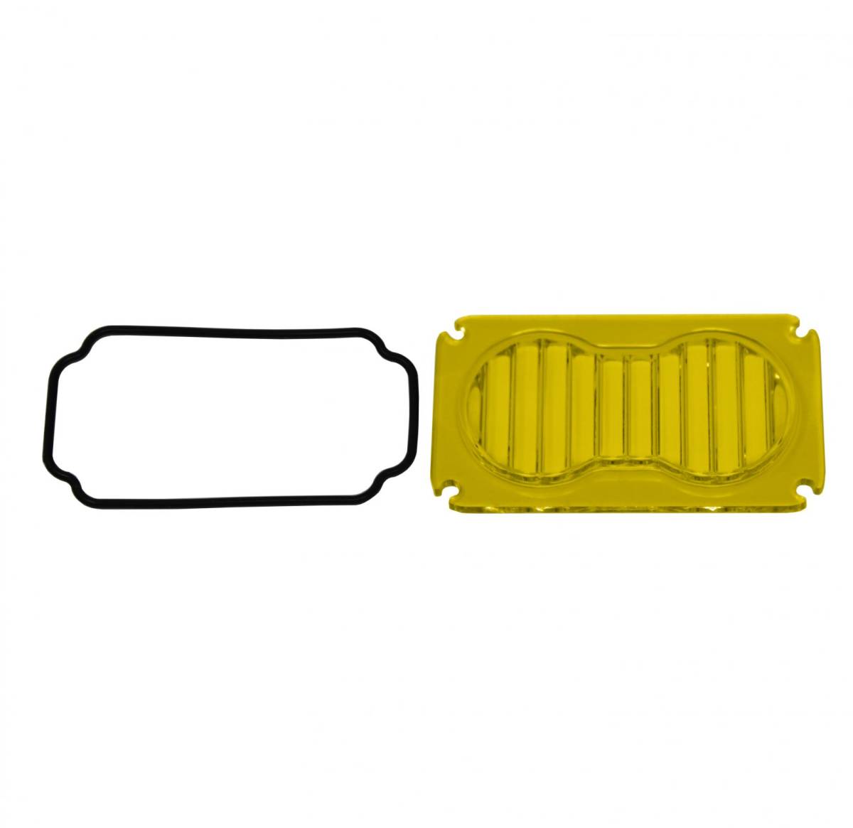 Image of Baja Designs S2 Light Pod Lens Kit - Universal - Wide Cornering - Amber - O-Ring