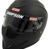 Image of Simpson Racing DiamondBack Motorcycle/Race Helmet Matte Black- 7 5/8 - DOT/SNELL