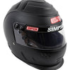 Image of Simpson Racing Speedway Shark Racing Helmet Matte Black - 7 3/4 - DOT/SNELL