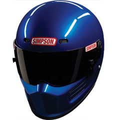 Image of Simpson Racing Super Bandit Motorcycle/Race Helmet Blue - Small - DOT/SNELL