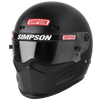 Image of Simpson Racing Super Bandit Motorcycle/Race Helmet Matte Black- XS- DOT/SNELL