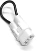 Image of PRP (4) Gray 5-Point 3" Harness/Seat Belt Bypass Connector For Yamaha YXZ1000