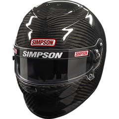 Image of Simpson Racing Carbon Venator Race Helmet Carbon Fiber - Medium/Large- DOT/SNELL