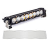 Image of Baja Designs 10" Clear Driving/Combo S8 Straight LED Light Bar W/CLR Rock Guard