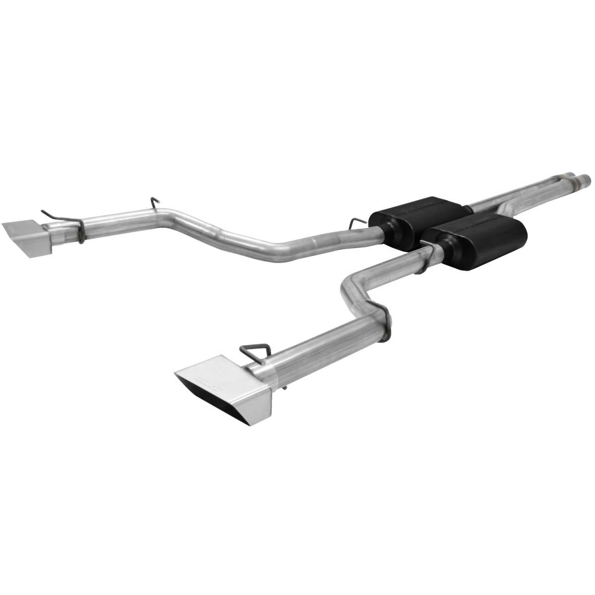 Image of Flowmaster American Thunder Cat-Back Exhaust For 2008-2014 Dodge Challenger SRT8