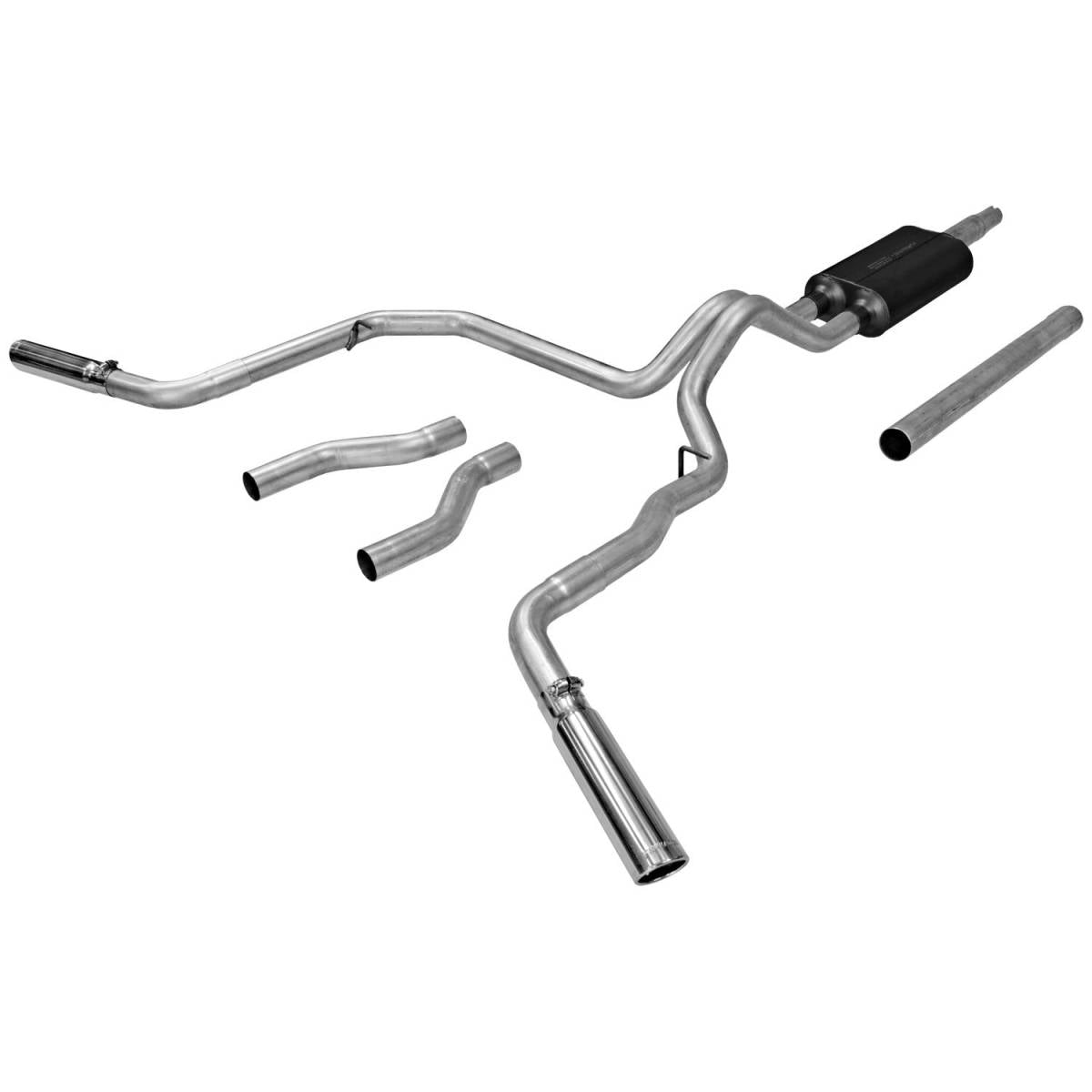 Image of Flowmaster American Thunder Cat-Back Exhaust For 1987-1996 Ford F-150 V6/V8