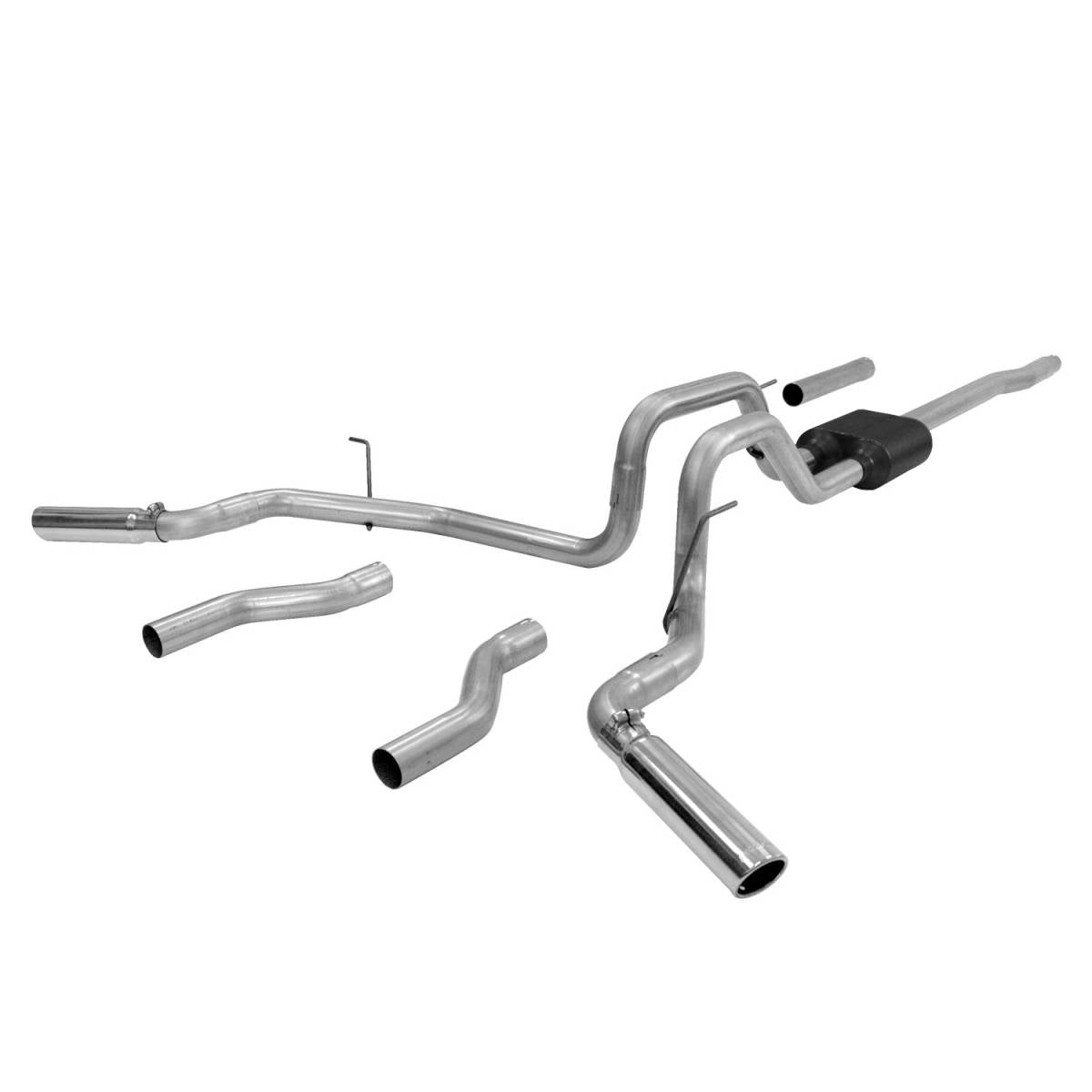 Image of Flowmaster American Thunder Cat-Back Exhaust For 04-08 Ford F150/Lincoln Mark LT